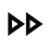 Fast-forward icon